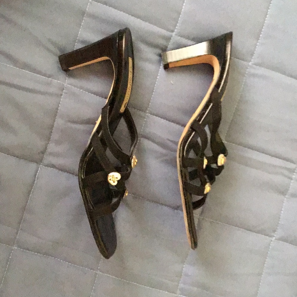 Brighton Black Women’s Robbie Vintage Heels Sandals 9M - Picture 6 of 8